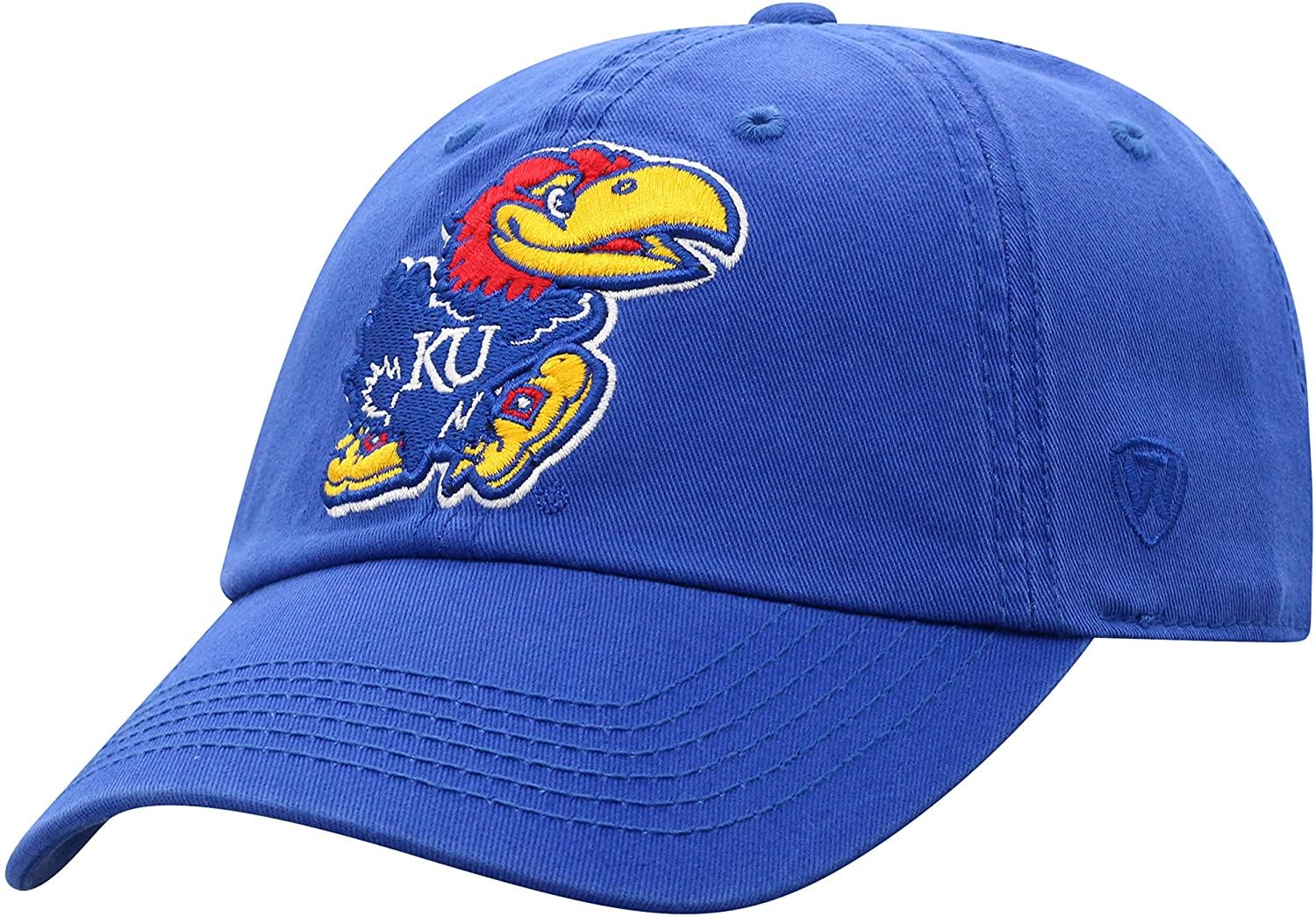 Collegiate Hats - Fitted Caps Adjustable Hats and Snapbacks Available, Kansas, One size โ image 1