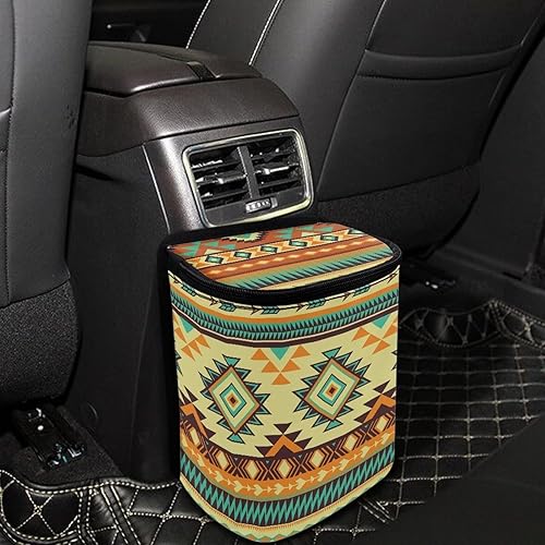 Miniatura 10 de Annejudy Moon and Star - Bote de basura para automóvil con tapa, accesorios para automóvil, a prueba de fugas, bolsa de basura para colgar