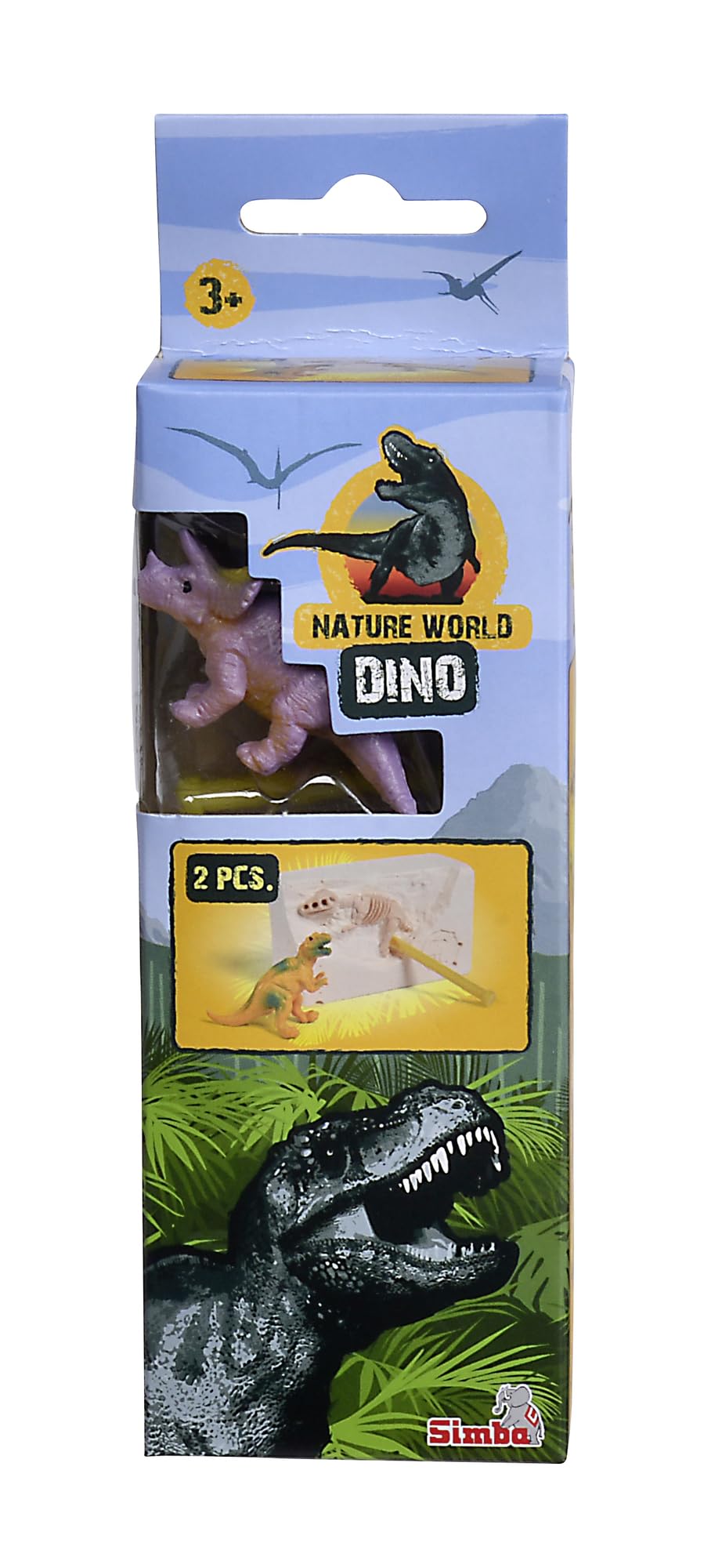 Simba 104342402 Zestaw dinozaurów do wykopalisk,12 rodz.,wybór losowy