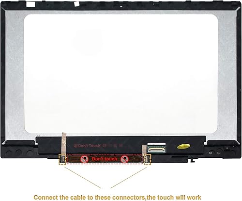 Miniatura 3 de LCDOLED Reemplazo para HP Pavilion x360 45.9 ft-cd0000 14-cd0011nr 45.9 ft-cd0001dx 45.9 ft-cd0003dx 45.9 ft-cd0005dx 45.9 ft-cd0006dx 14 pulgadas