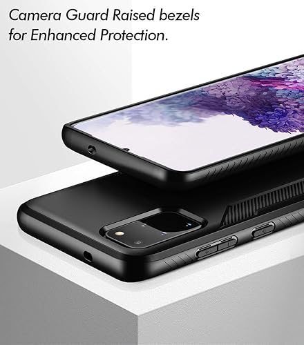 Miniatura 3 de Poetic Karbon Shield Series - Funda diseñada para Samsung Galaxy S20 PlusGalaxy S20+, ajuste delgado, absorción de golpes, funda de TPU suave