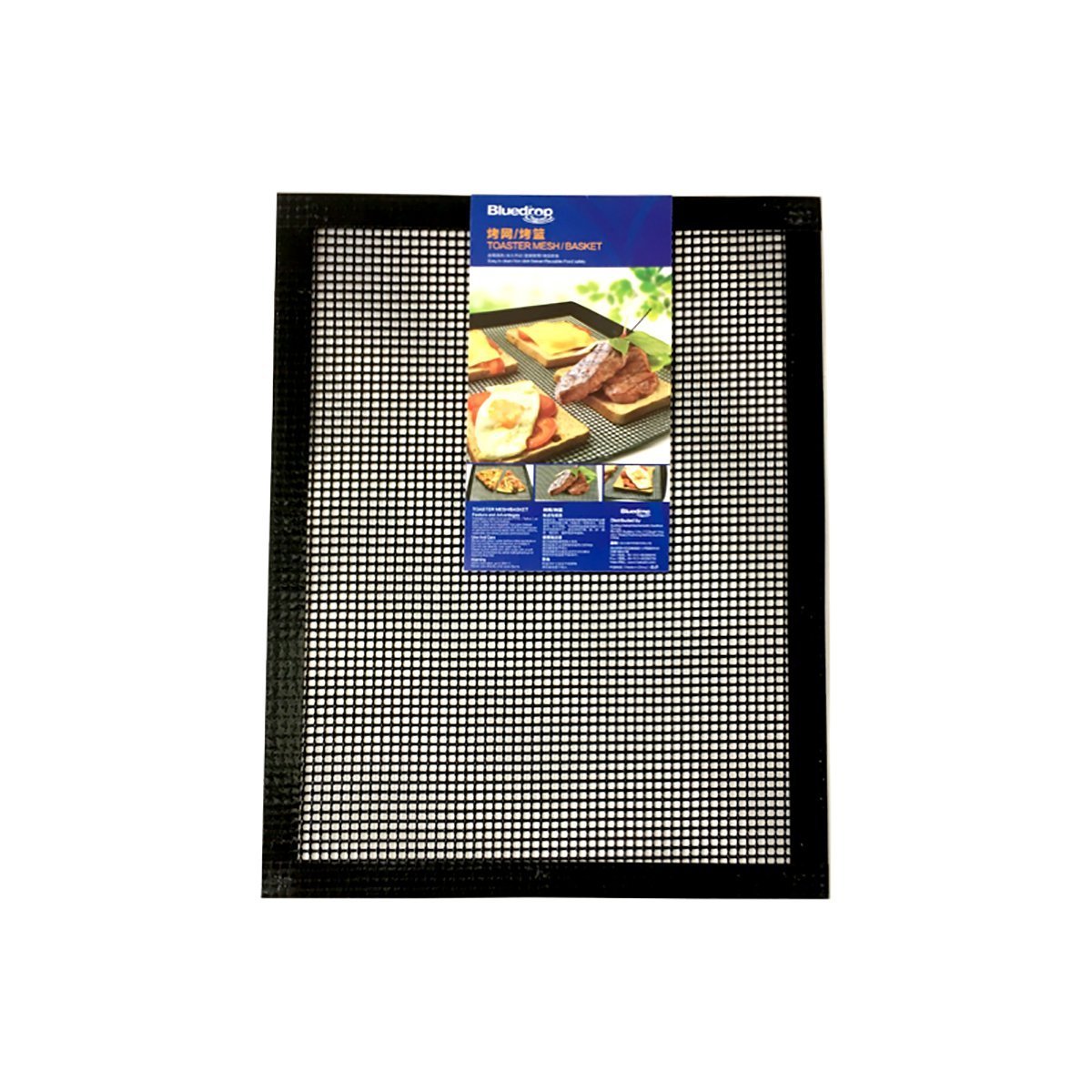 BluedropBaking Sheets | Oven Liners & Crisper Toaster Mesh 1 Pcs Each | Crispy Sheets PTFE Baking Liners For Pizza Non Stick Pads