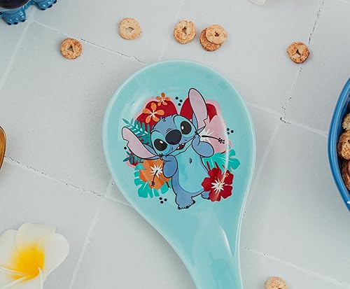 Miniatura 8 de Disney Lilo & Stitch Hibiscus Flowers - Soporte para cuchara de cerámica