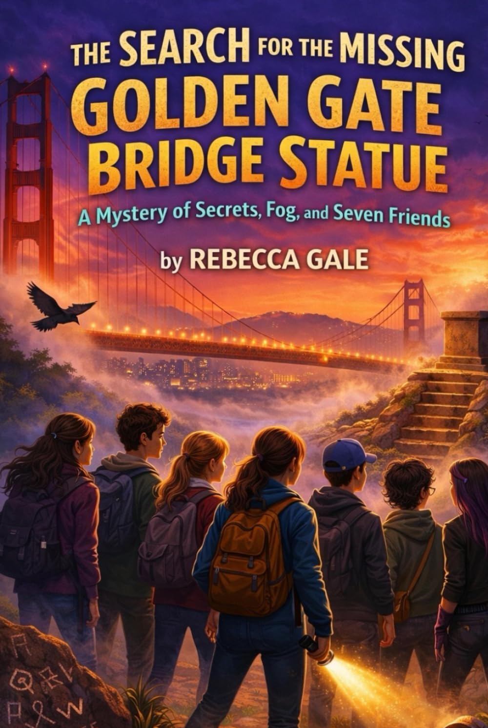 THE SEARCH FOR THE MISSING GOLDEN GATE BRIDGE STATUE: A Mystery of Secrets, Fog, and Seven Friends
