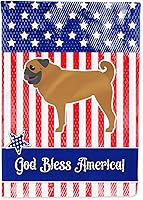 Vista 808 de Caroline's Treasures BB4243GF Bandera de jardín con texto en inglés «Merry Christmas» con texto en inglés «Merry Christmas», bandera decorativa