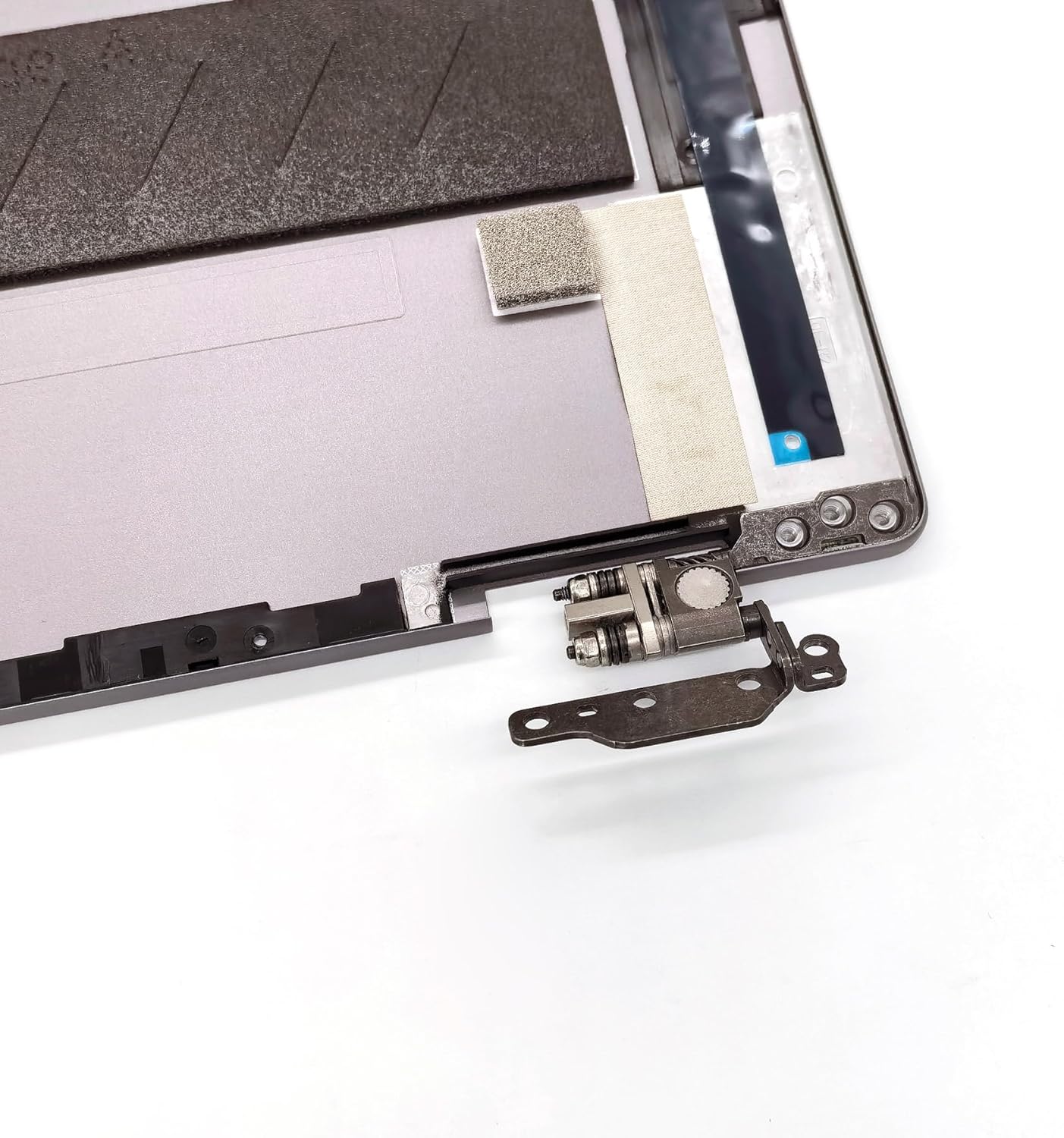 Replacement LCD Back Cover Rear Top Lid Hinges with Hinge Cap for HP Envy X360 2-in-1 14-FA 14-FC Series Laptop N91010-001