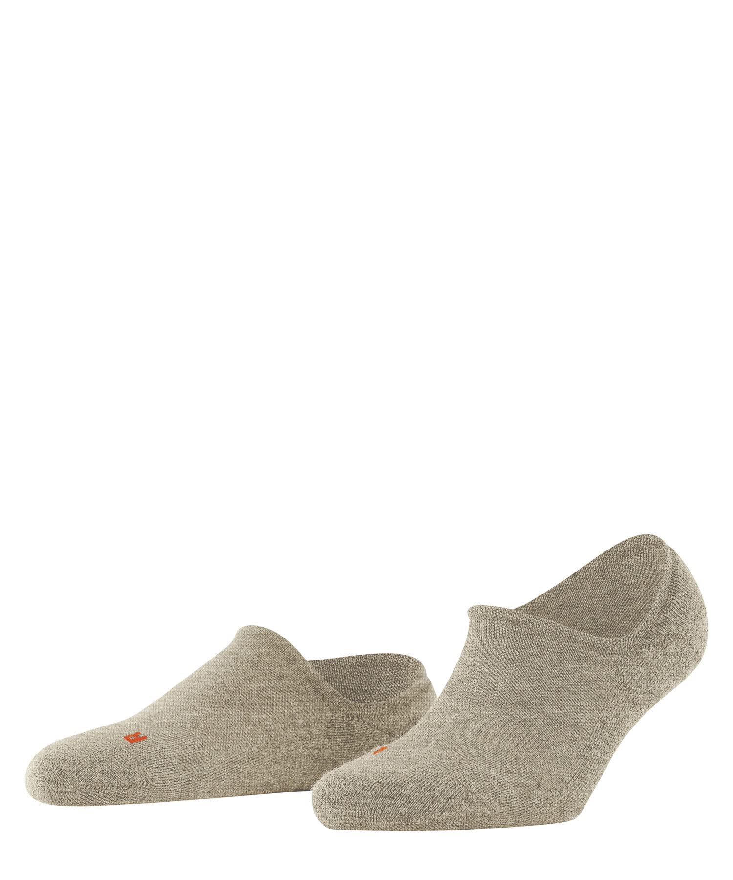 Falke Women's Beige Melange 4043 Keep Warm W Wool No-Show Plain Liner Socks, 5.5-7.5 Uk