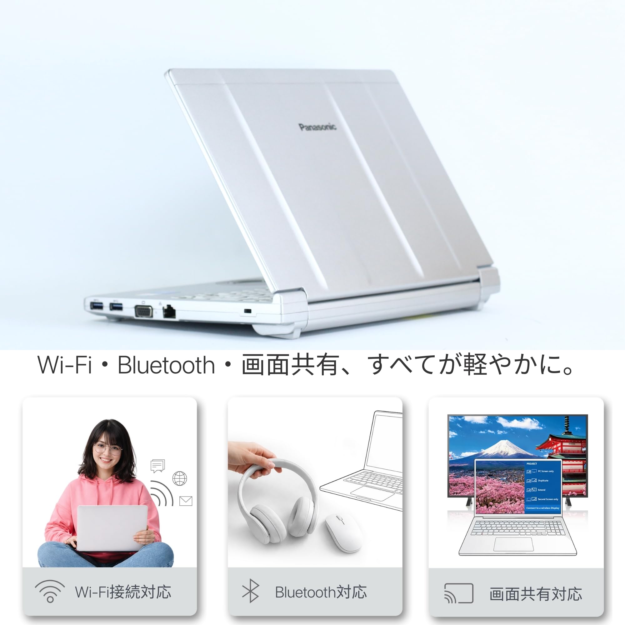 Amazon.co.jp: 【整備済み品】 Panasonic Let's Note CF-SV1, i5