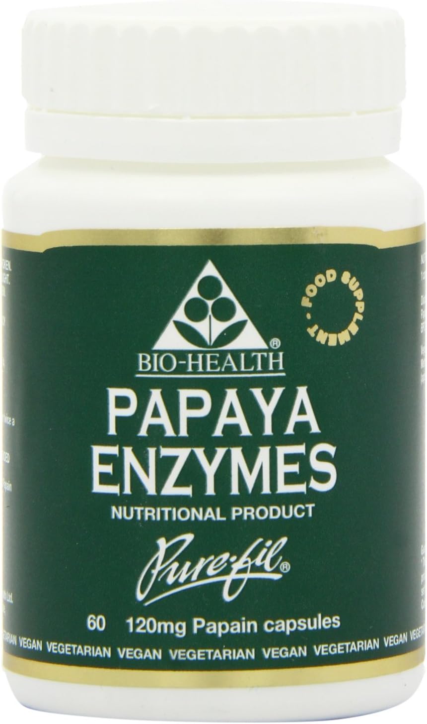 Bio-Health Papaya Enzymes, 60 Capsules