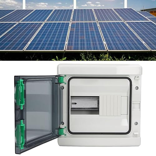 Miniatura 9 de Caja de disyuntores, cubierta transparente de 8 vías, alta seguridad, prevención IP65, instalación de riel DIN, caja de distribución de energía para