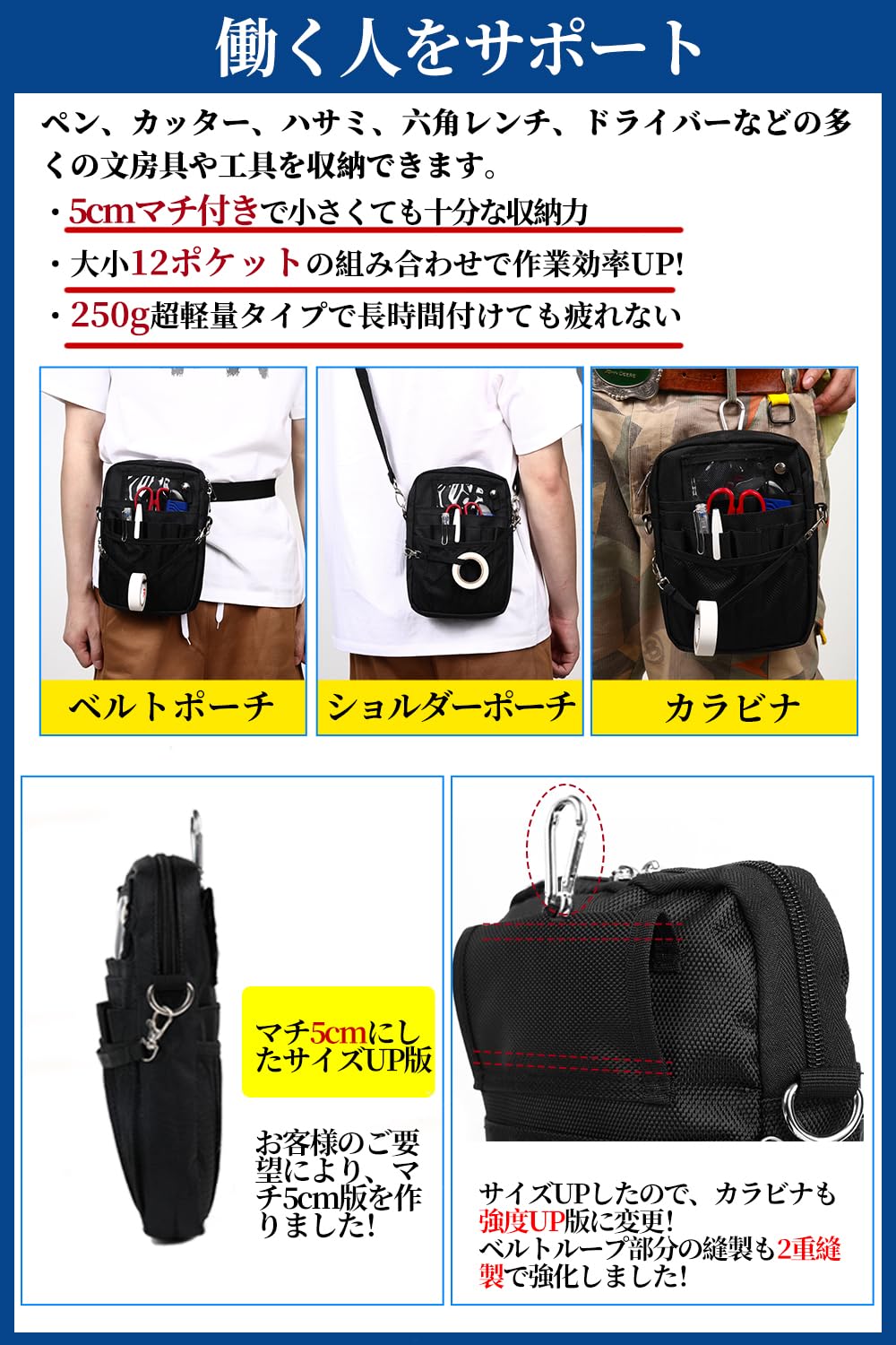 マルチポケットウエストバッグ ブラウン 立体マルチポケットバッグ | レディースファッション通販 - DHOLIC