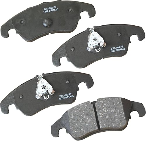 Miniatura 368 de Pastillas de freno delanteras cerámicas Bendix Premium SBC11 para modelos seleccionados Dodge Dart, Ford Fairlane, Falcon, Sedan Delivery, Mustang