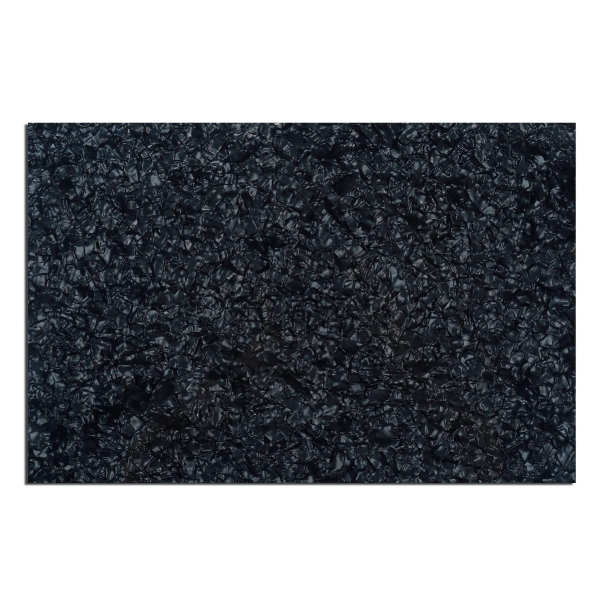 Musiclily 435x290mm Materiał na Pickguard Płytka Maskująca do Gitary Elektrycznej/Basowej, 4-warstwowy Black Pearl