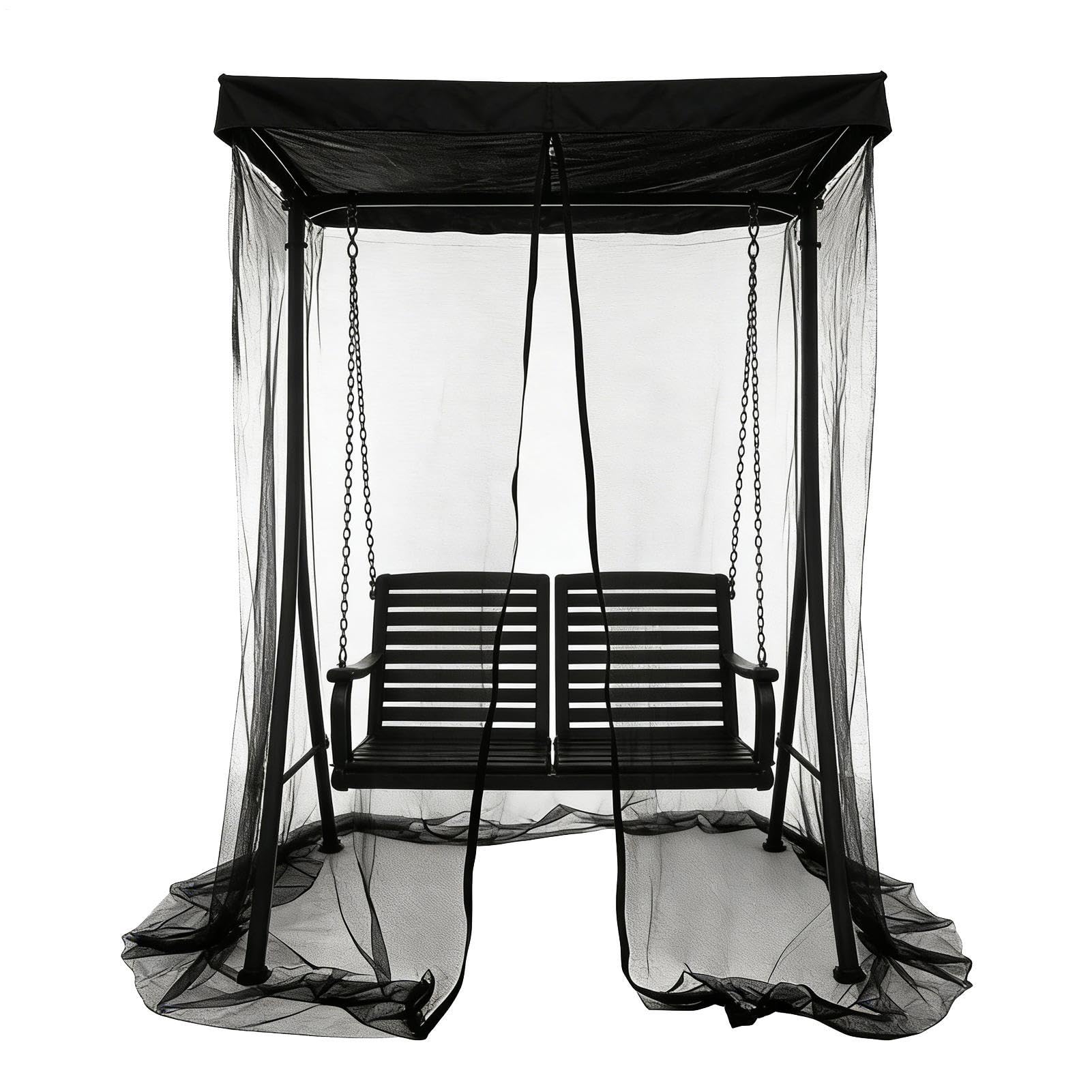 Zanzariera da campeggio Tenda Portatile Traspirante Impermeabile con | Tenda Zanzariera per Altalena Per feste in casa, balcone, portico, giardino, camper, appartamento, cortile, deck,