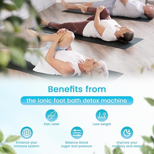 Miniatura 4 de Máquina de desintoxicación iónica para spa de pies, baño de pies iónico para uso doméstico, máquina de limpieza iónica para pies negativos para