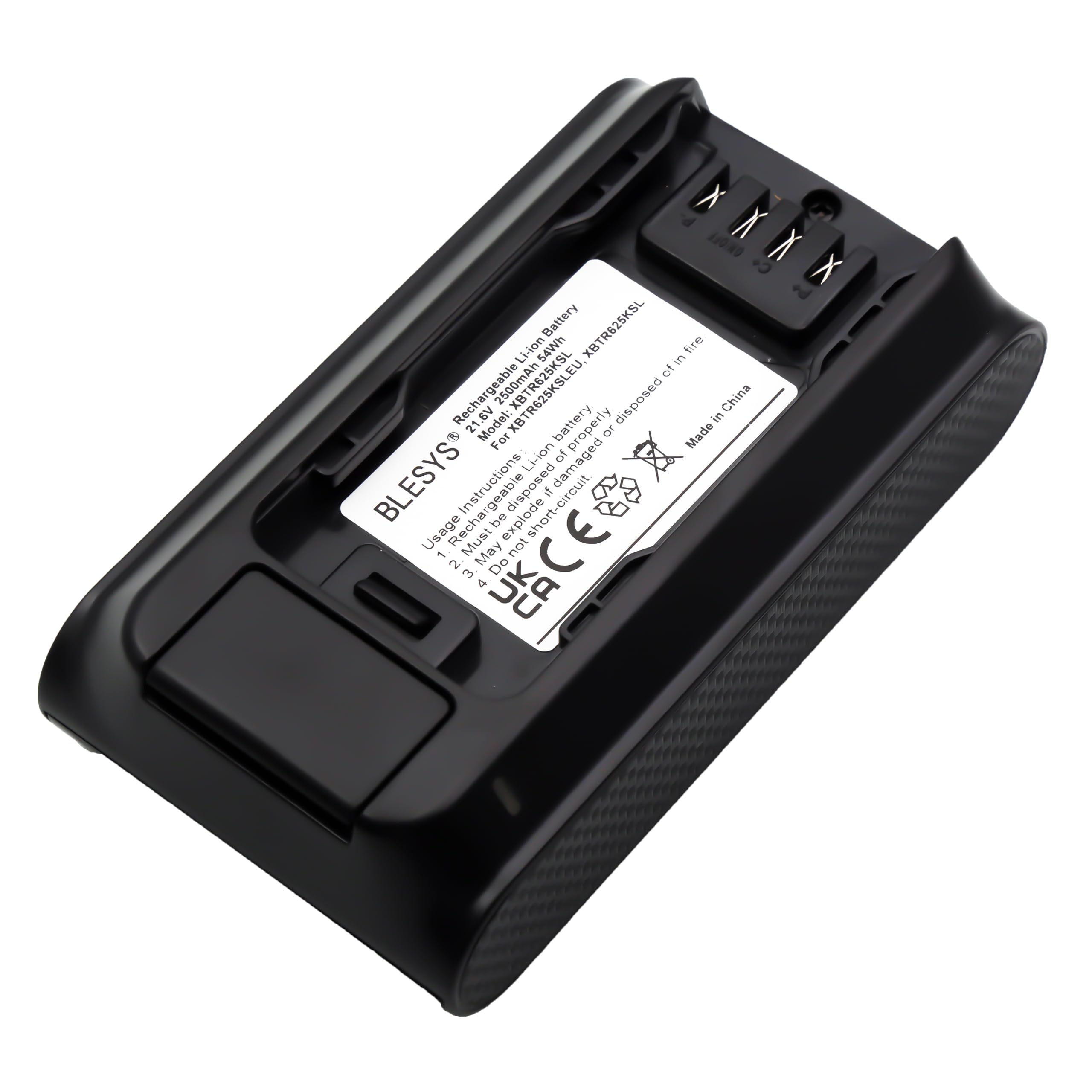 BLESYS 21,6 V XBTR625KSLEU Batterie pour Shark Detect Pro IW3511, IW3611EU et IW3615, Batterie de Remplacement Compatible avec Aspirateurs sans Fil Shark