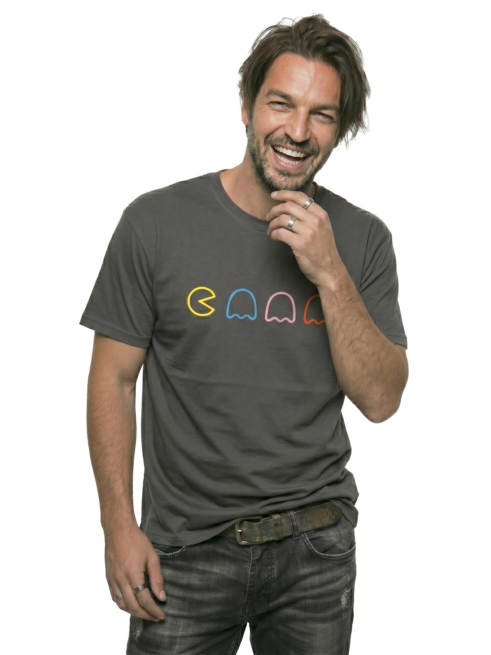 MAKAYA Vintage Gaming T-Shirt para Hombre - Camiseta Friki