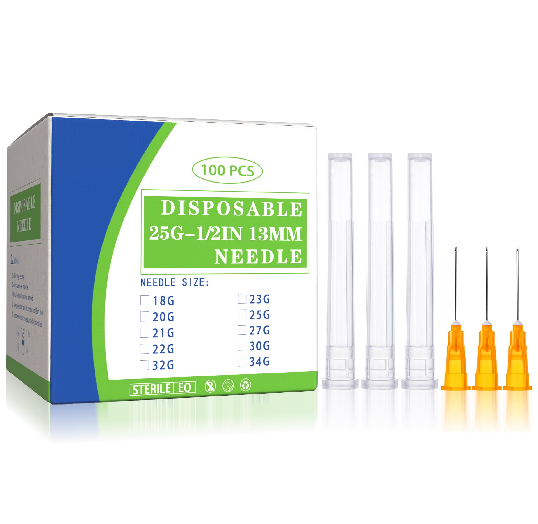 34G 5/32" 4mm Needle Luer Lock Disposable Dispensing Accessories, 100 Pack — Amazon image 21