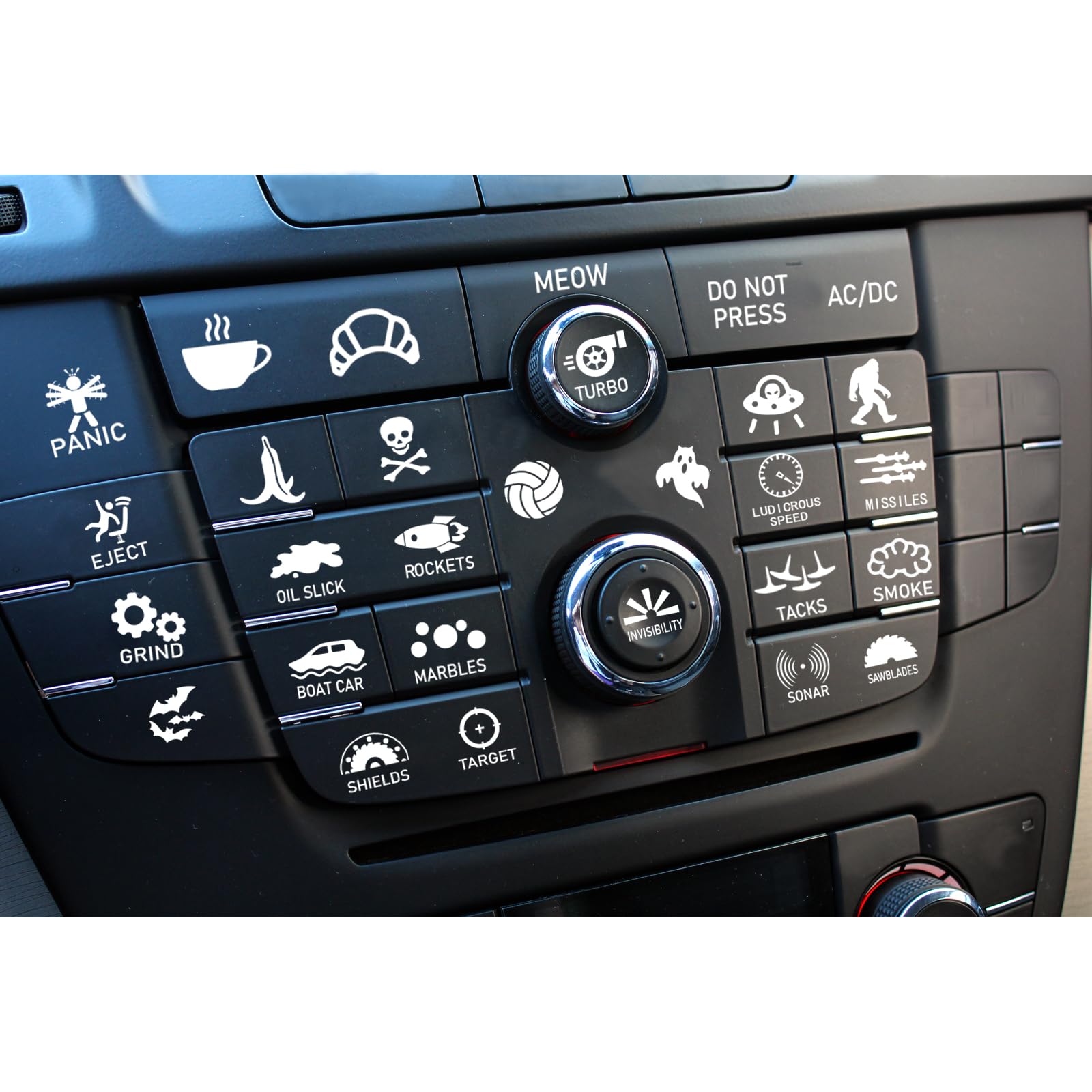 ZonleeApex 60-Piece Button Decals Set