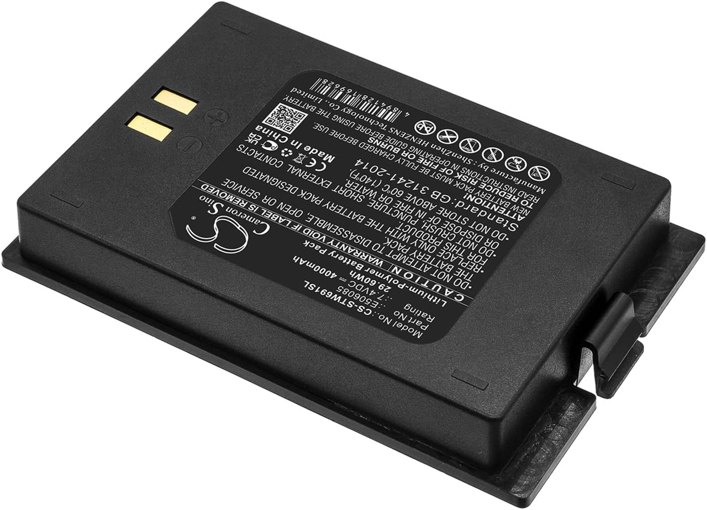 Cameron Sino Battery for Satlink WS-6916 PN:Satlink E506085 4000mAh / 29.60Wh