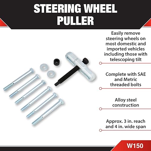 Miniatura 2 de Performance Tool Herramienta de extracción de placa de bloqueo del volante W150