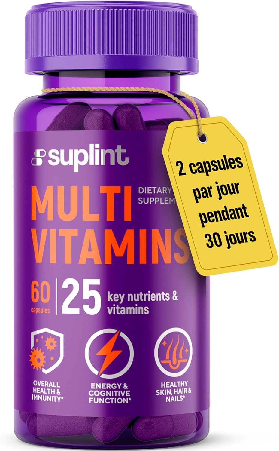 Supplément Multivitaminé : Avis complet sur le complexe Vitamines A, C, D, E, K1, Zinc & Chrome pour Cheveux, Peau et Ongles – 60 Gélules Végétaliennes et Sans Gluten. Supplément Multivitaminé : Avis complet sur le complexe Vitamines A, C, D, E, K1, Zinc & Chrome pour Cheveux, Peau et Ongles – 60 Gélules Végétaliennes et Sans Gluten.