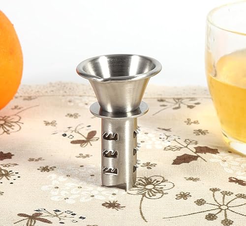Miniatura 9 de Exprimidor de acero inoxidable para limones, limas, naranjas y frutas cítricas, herramienta de cocina manual de prensa manual