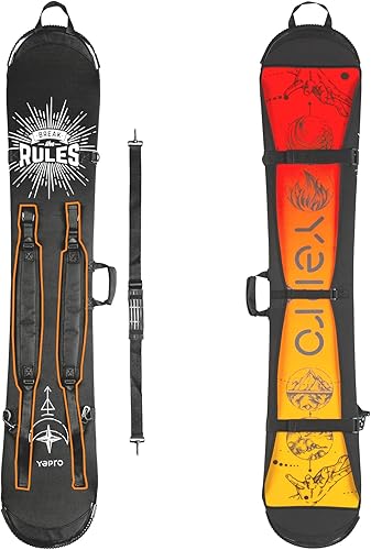 Yepro Funda para snowboard - Funda para snowboard, funda ajustable suave con correa para el hombro, bolsa de snowboard