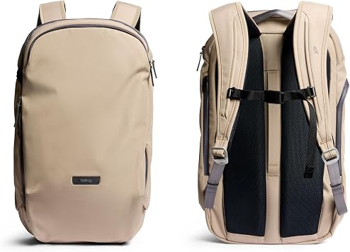 Bellroy Transit Workpack Pro (28 liter work bag/commuter backpack, fits 16 laptops; high level organization and comfort for work, travel and commutes. - Stone
