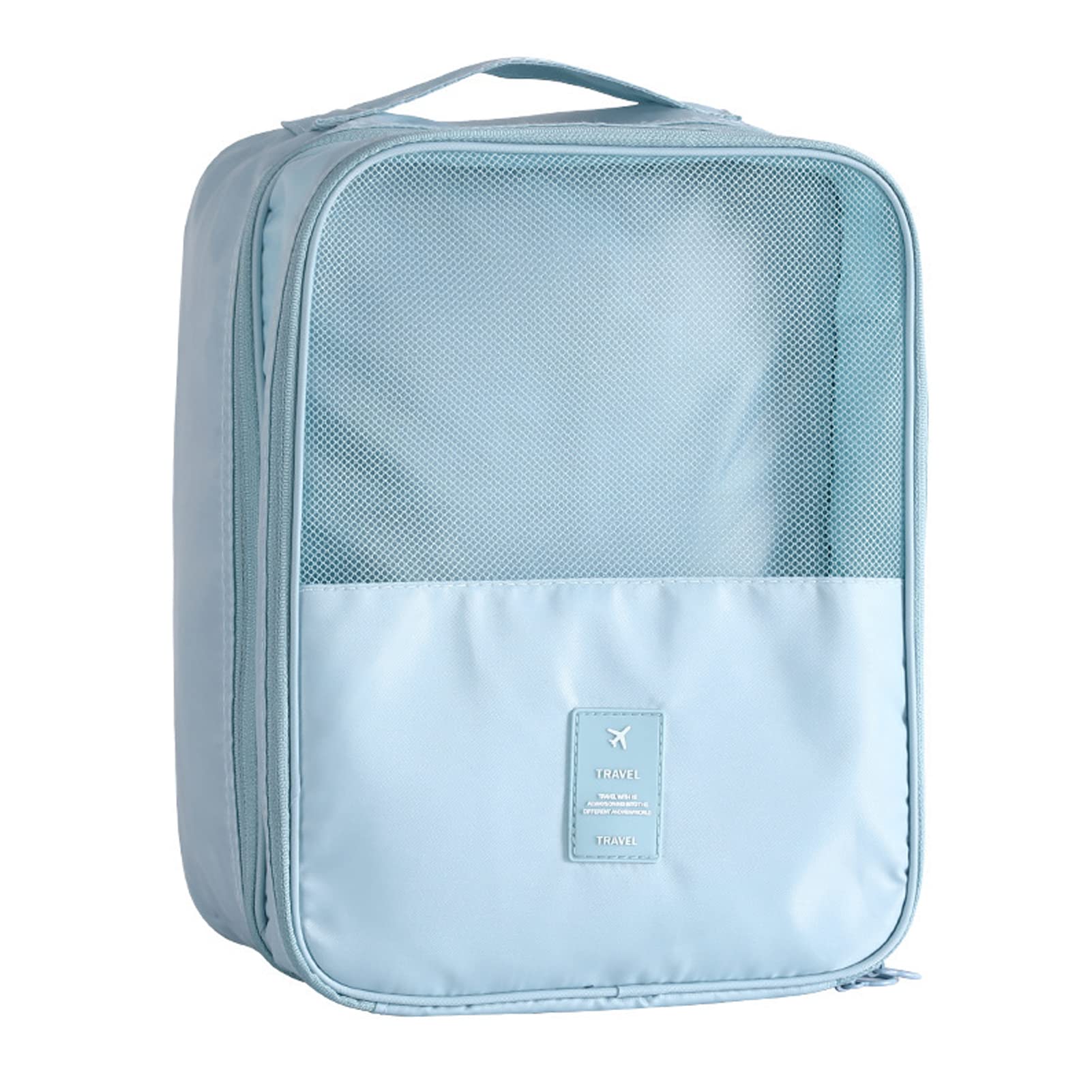 Eneteck Shoe Bag for Travel, Travel Shoe Bag for Packing, Hold 3 Pairs of Shoes, Travel Essentials for Flying Shoe Organizer Shoe Storage Bag for