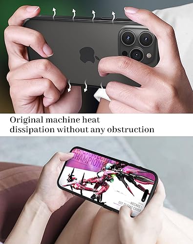 Miniatura 5 de Funda delgada de metal para iPhone 15 Pro Max de 6.7 pulgadas, interior de TPU suave + parachoques chapado en metal, compatible con carga