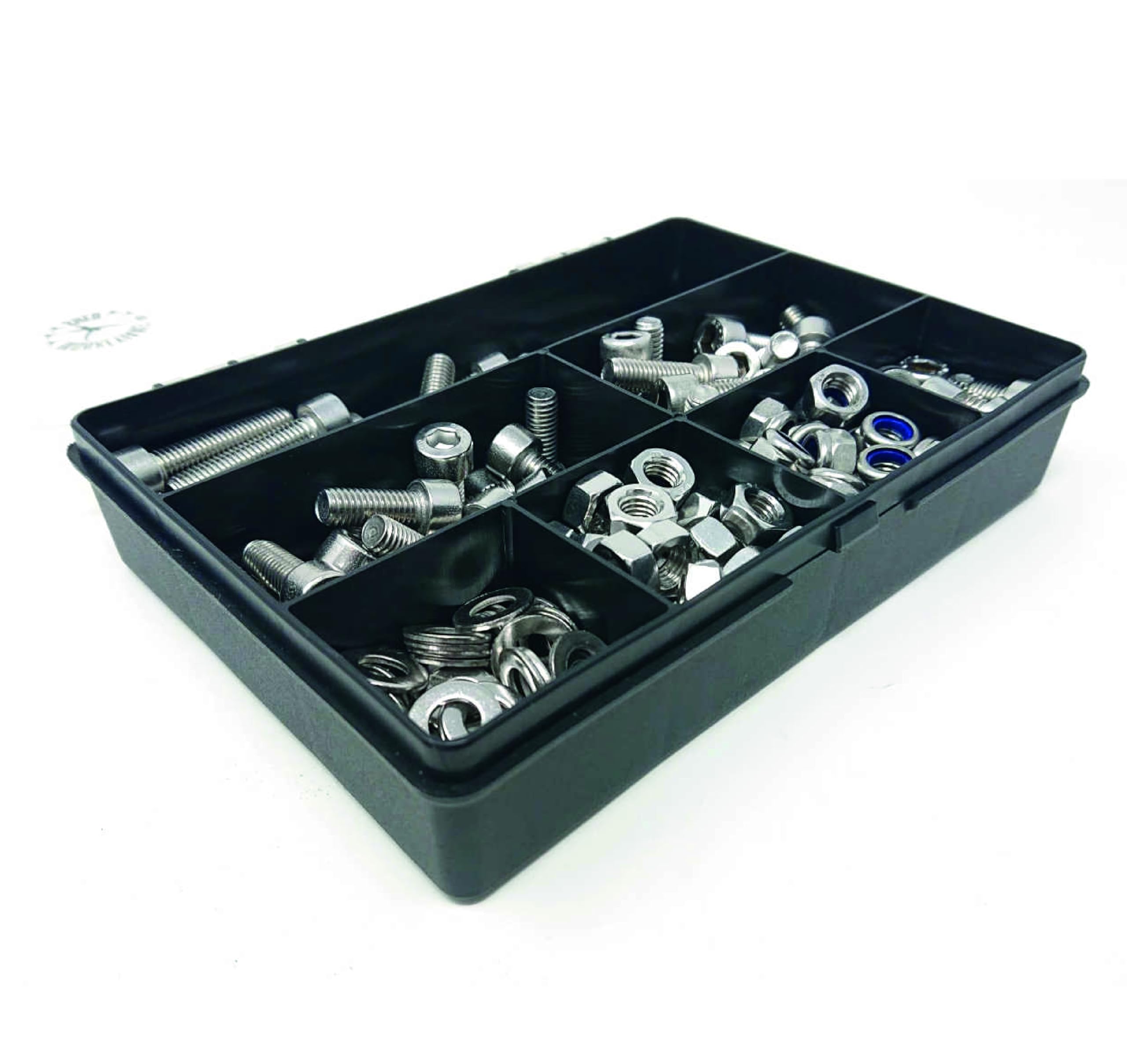 M8 Innensechskantschraube / Maschinenschraube Sortiment Set 225 tlg. Edelstahl A2-70 (304)