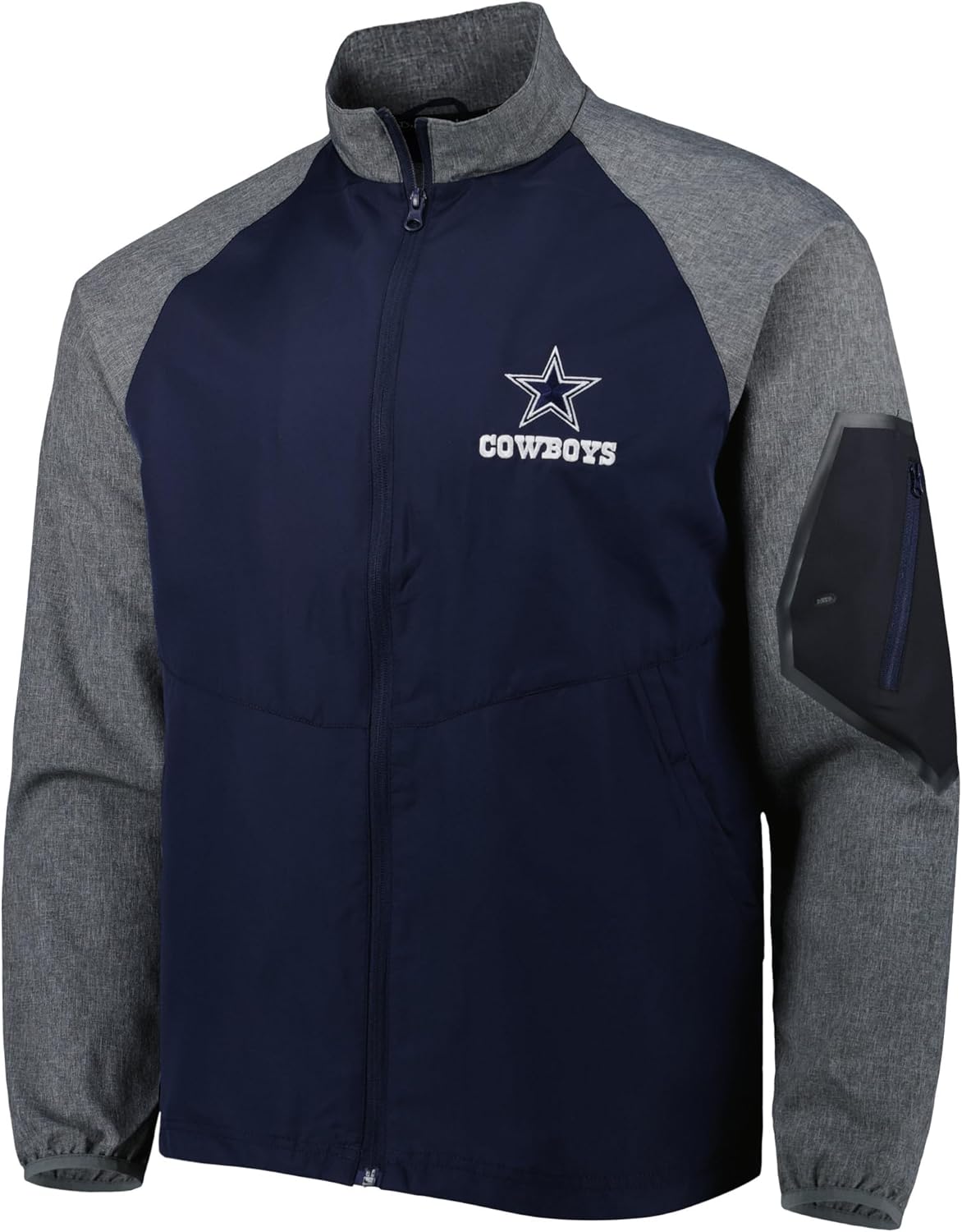 Dunbrooke Men's NFL Hurricane Raglan Full-Zip Windbreaker Jacket - Image 2