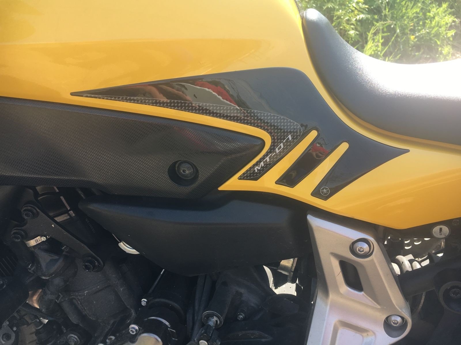Labelbike Autocollant Résine 3D Réservoir Yamaha MT-07 2018-2020 – Protection & Décoration Moto