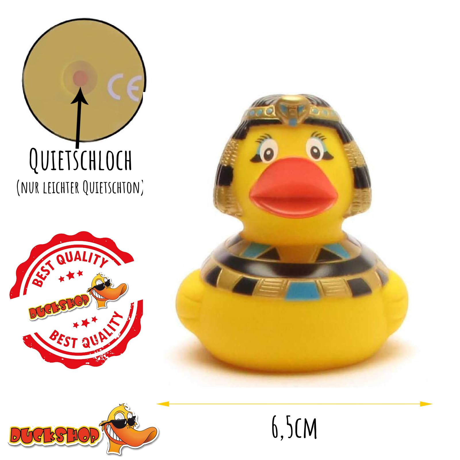 Amazon.co.jp: Rubber Duck Cleopatra I Rubber Duck | Bathduck