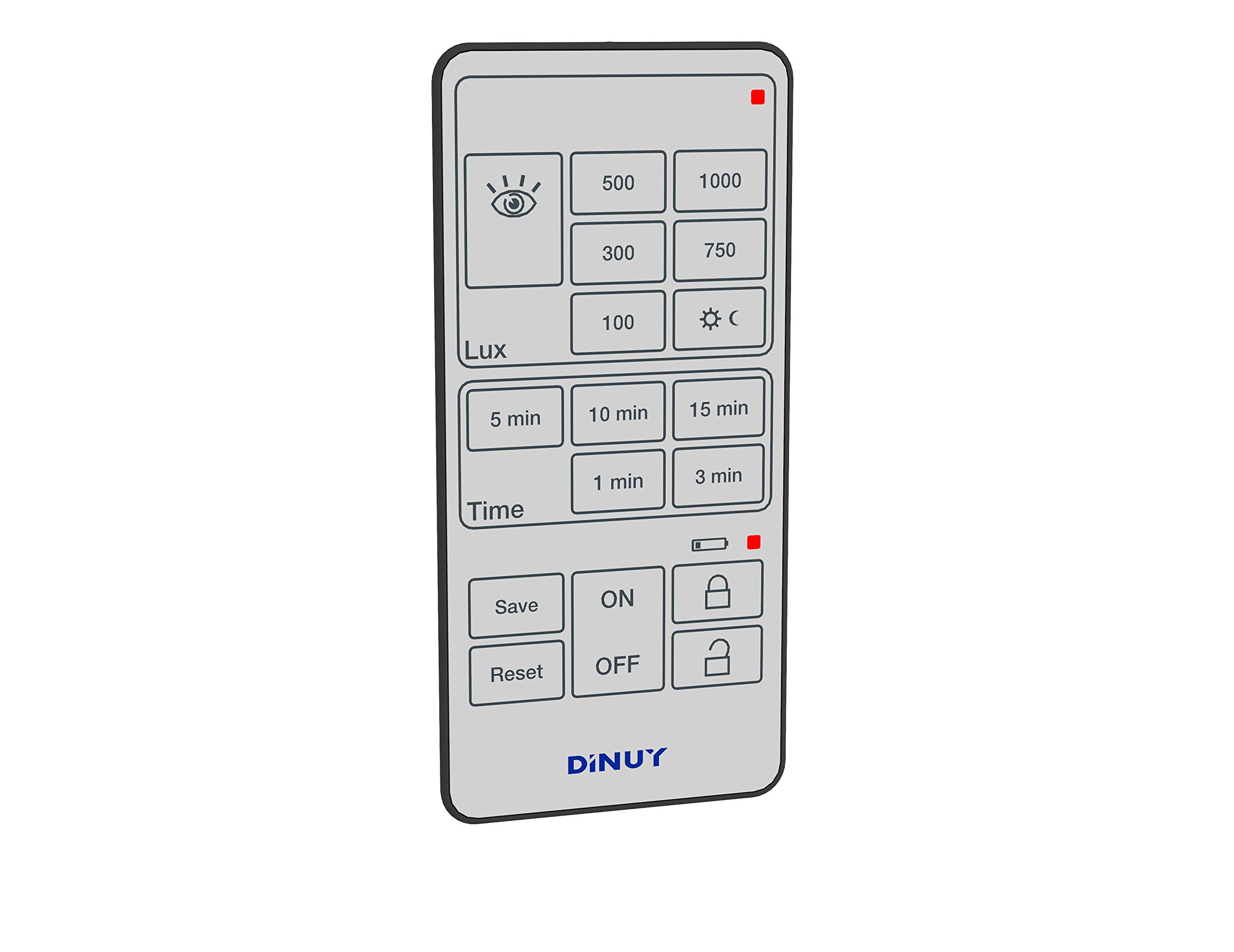 Dinuy DM1 Commande Distance ajustement parametro dm pour variateur de lumiere