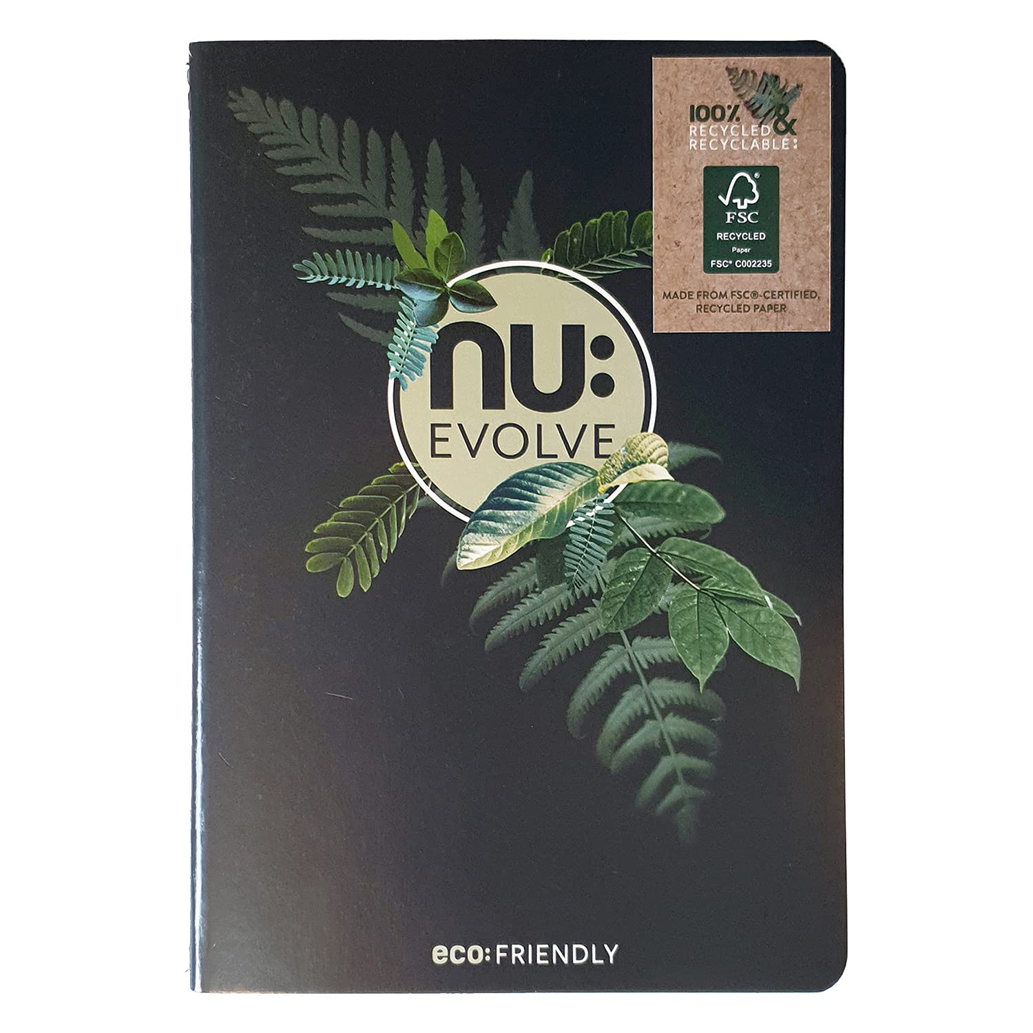 NU Evolve A5 Stitched Notebook, 110g
