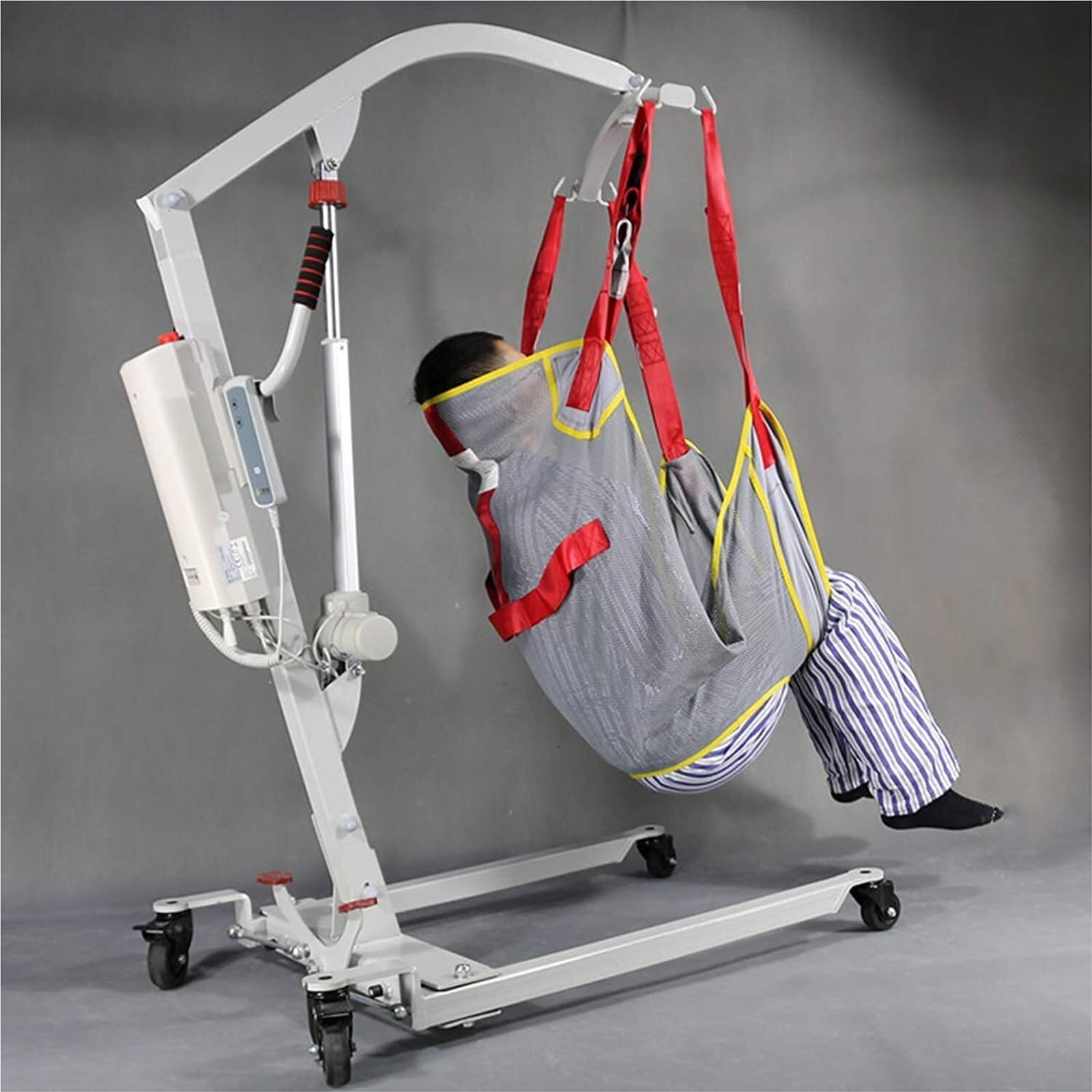 Eslinga De Elevación Universal De Cuerpo Entero Con Tres Puntos De Agarre Y Ajuste De Cordón De Cuatro Posiciones, Fácil De Limpiar Apta For Personas Con Discapacidad(Half Package)
