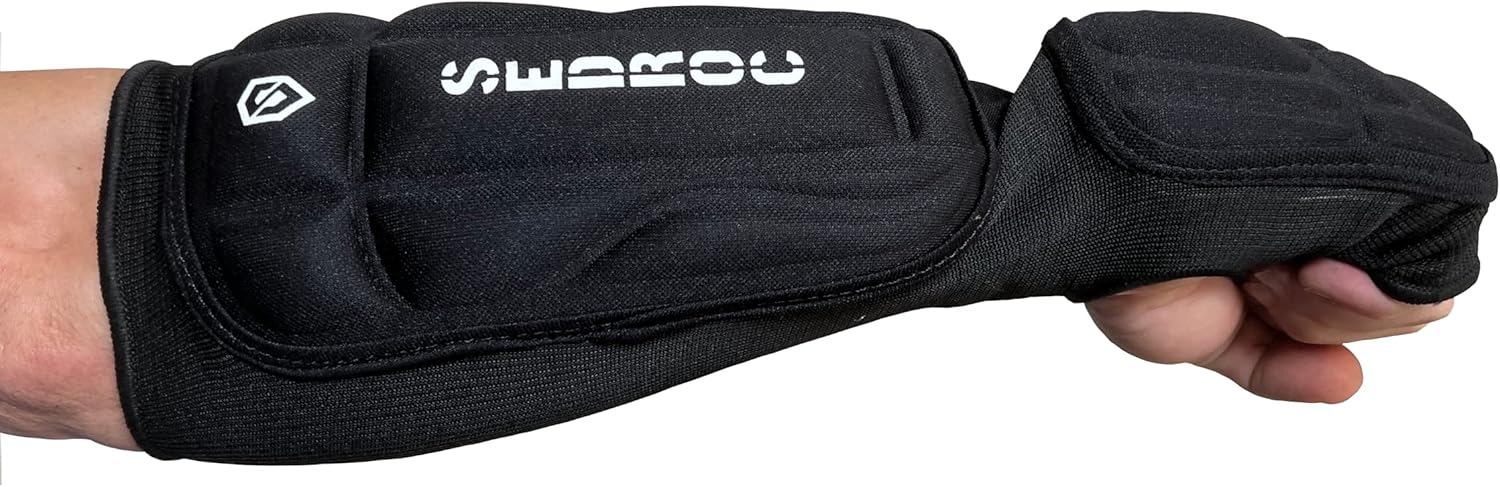 Sedroc Pro Fist Forearm Guards Padded Arm Sleeves with Knuckle Protection - Pair : Sports & Outdoors