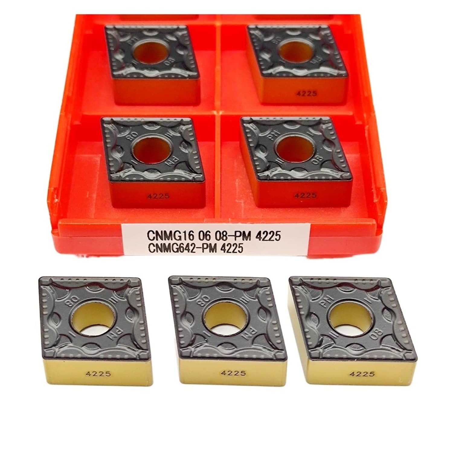 Indexable Lathe Carbide Insert 10PCS Original External Turning Inserts Lathe Tools Carbide for Steel Metal