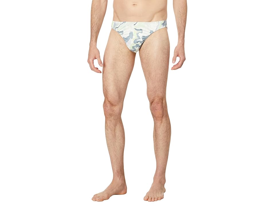 2(X)IST Sliq Hip Brief (Marble) Men's Underwear INTERNATIONAL SHIPPING
