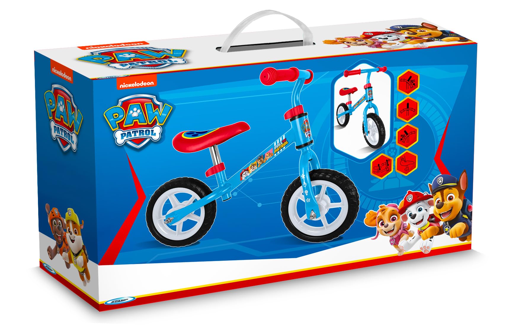 Stamp Bicicleta de running con control de skids