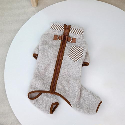 Miniatura 9 de Abrigo de invierno para perro, pijamas de Navidad para cachorros, suéteres para perros, overoles para cachorros, ropa para perros pequeños, trajes