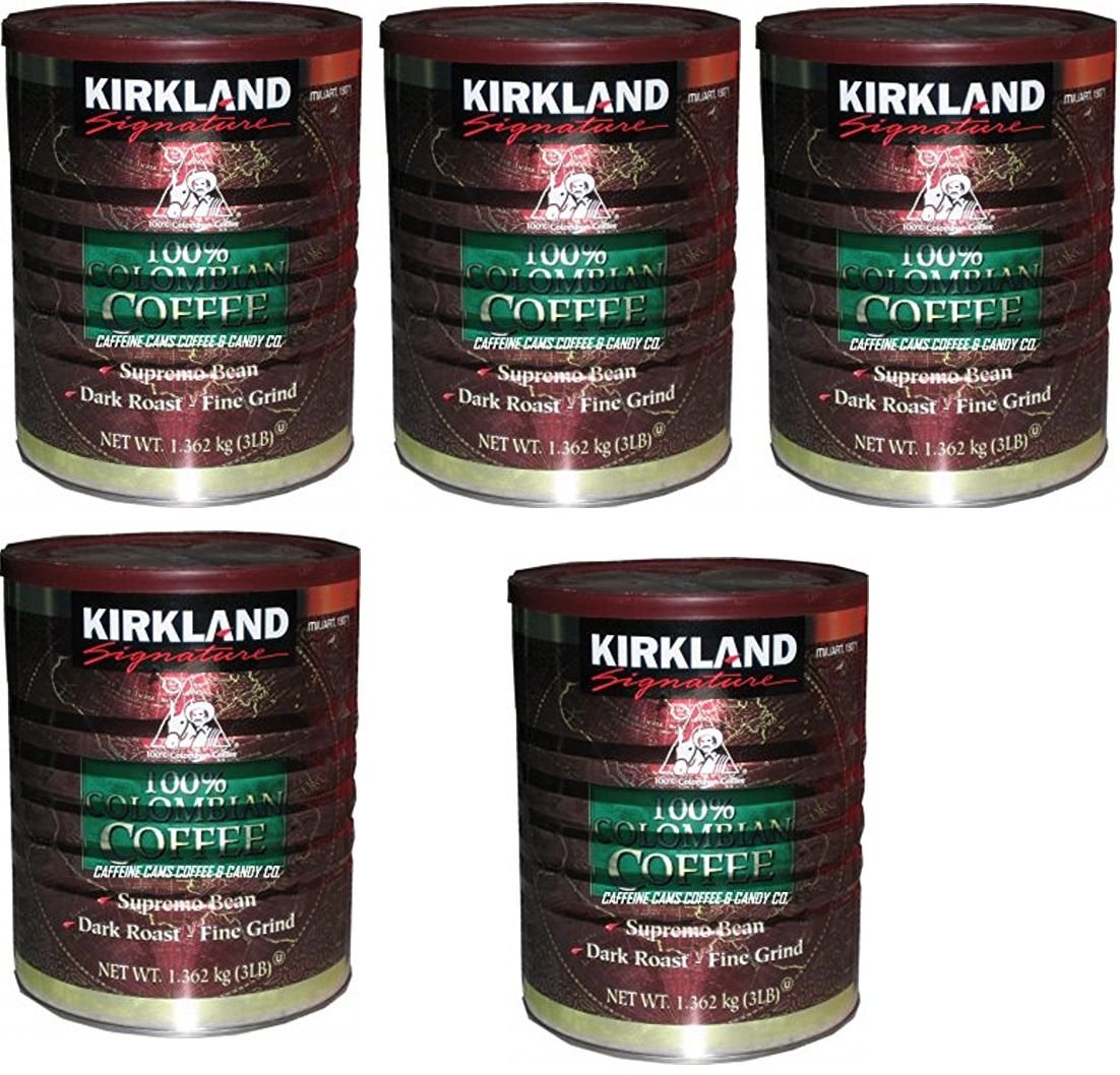 Kirkland Signature 100% Colombian Coffee, 15 LB