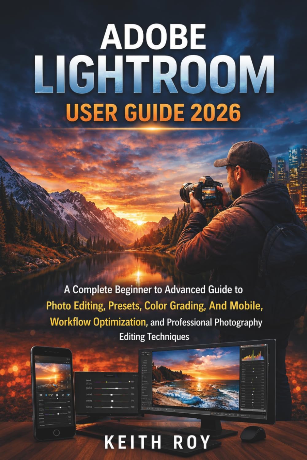ADOBE LIGHTROOM USER GUIDE 2026: A Complete Beginner to Advanced Guide to Photo Editing, Presets, Color Grading, And Mobile, Workflow Optimization, and Professional Photography Editing Techniques