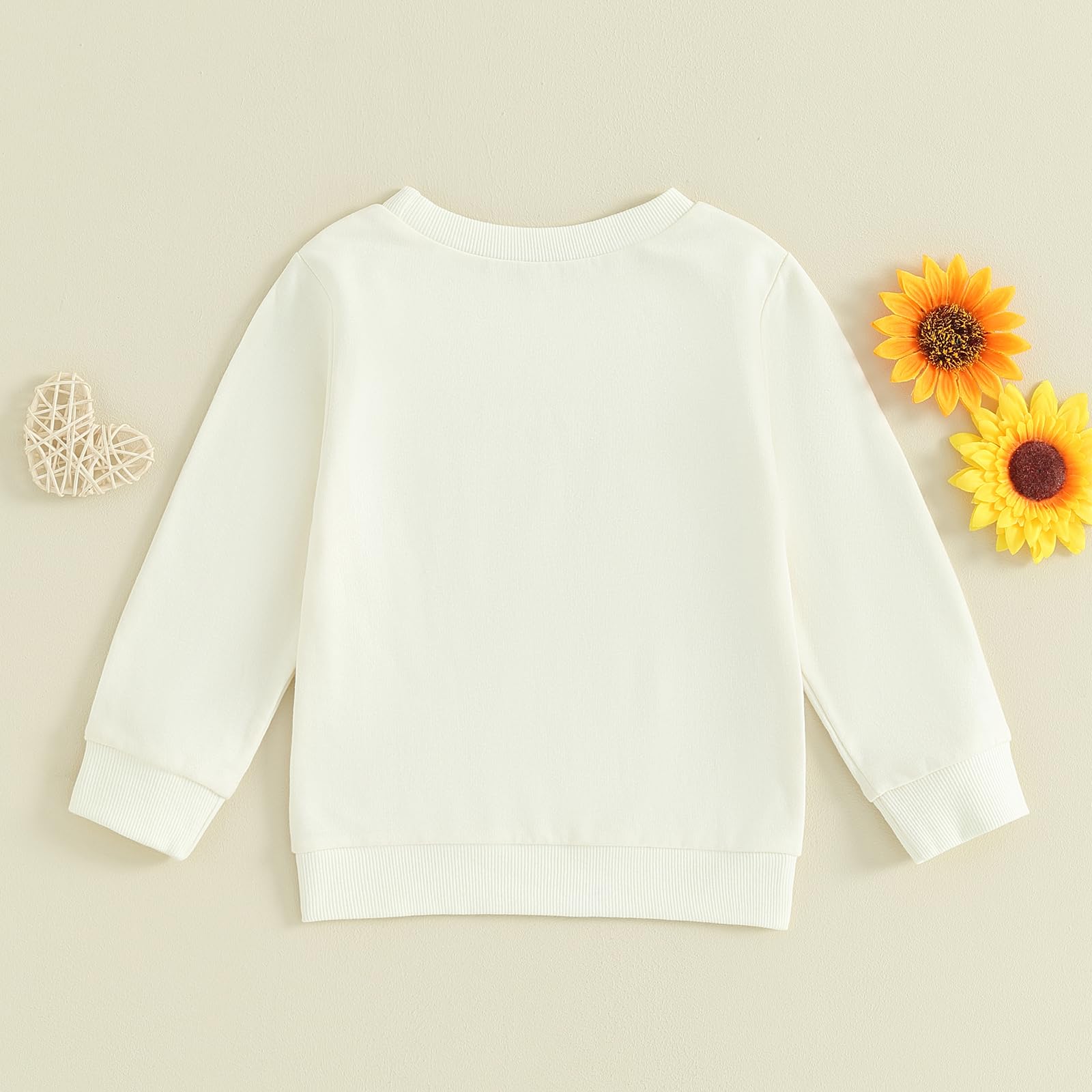 Yassiglia Tenues assorties pour sœur grande sœur chemise à manches longues petite sœur pull/barboteuse nouveau-né col rond imprimé lettre sweat-shirt bébé fille vêtements d'automne