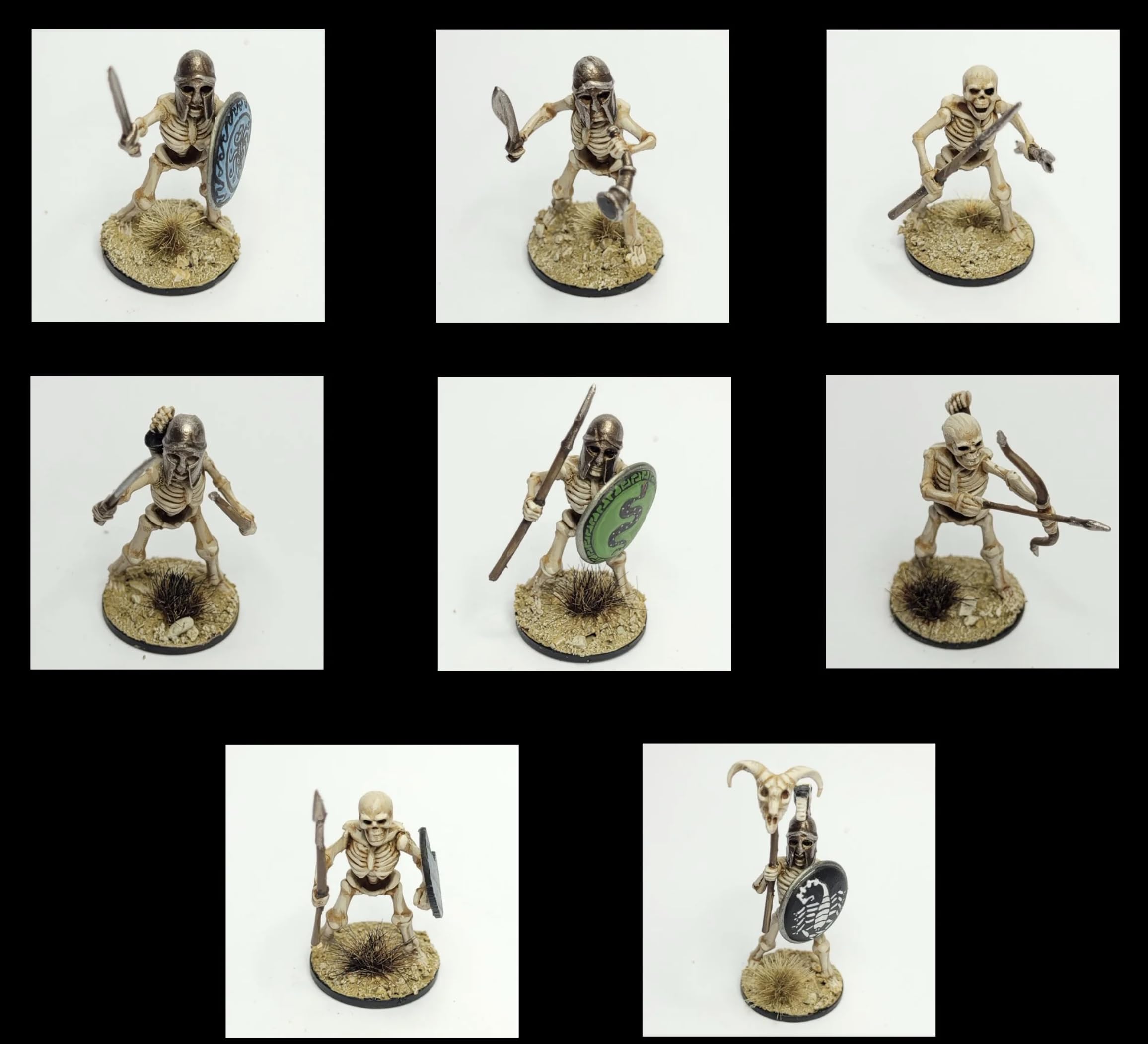 Wargames Atlantic Classic Fantasy: Skeleton Cavalry and Chariots, Off-white Or Gray, 6 inches x 9 inches x 2.8 inches - Image 4
