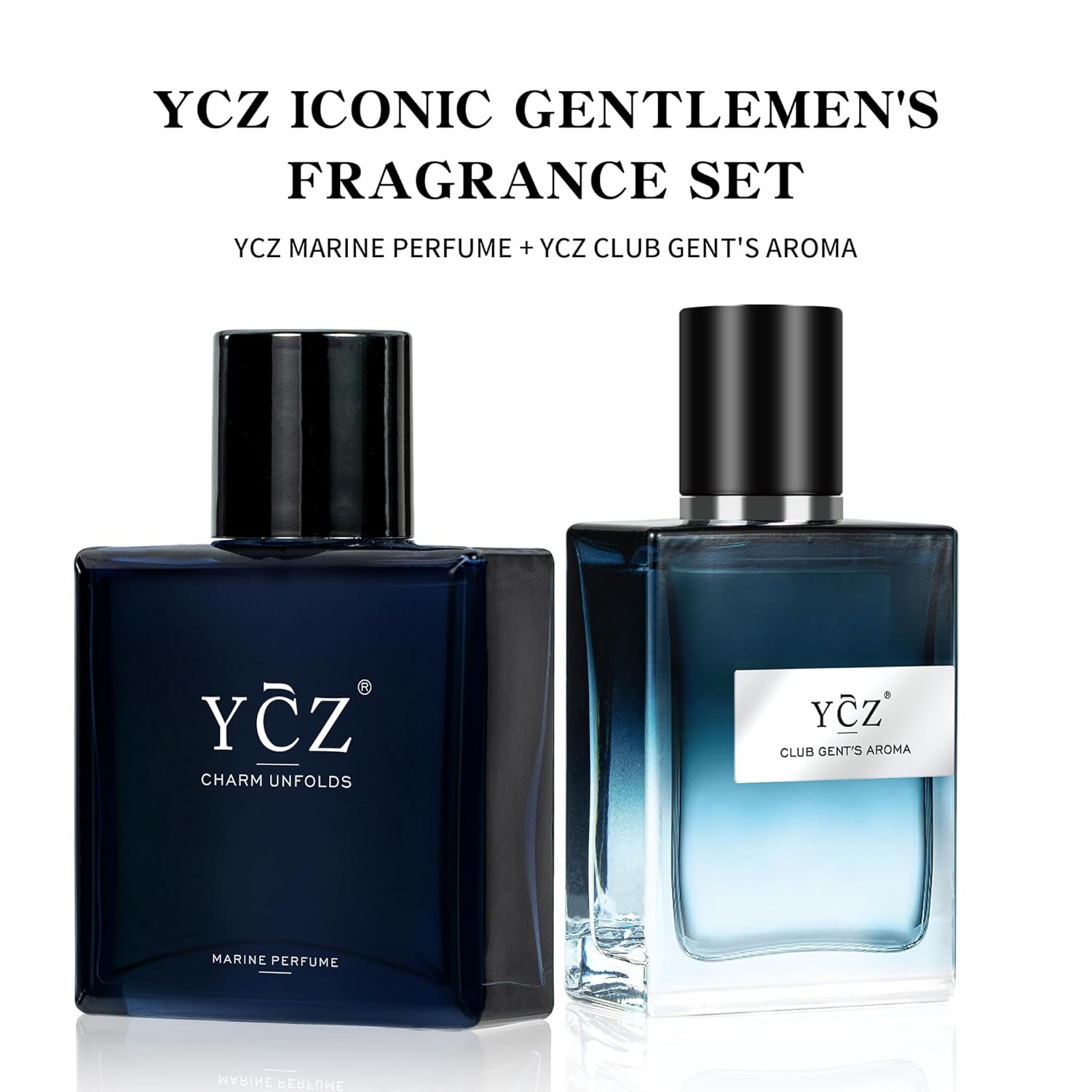 Ycz Cologne for Men Set, 1.7oz(50ml) Bottled Marine Perfume and Club Men Perfume Sophisticated Woody Citrus Scent, Highquality Long Lasting, Sleek Bottle Design, Ideal Special Occasions Ideal Gift - Image 9