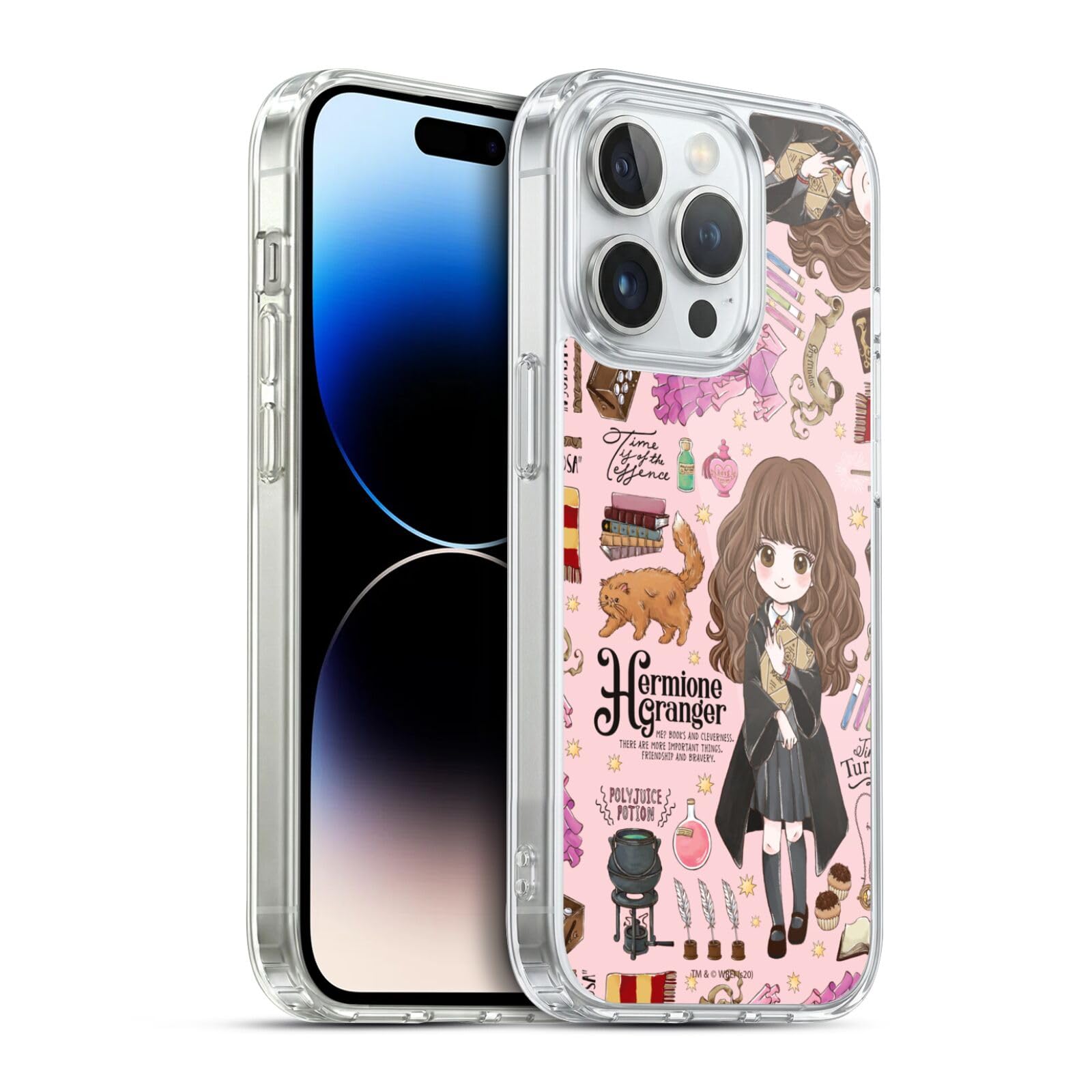 Head Case Designs Licenciado Oficialmente Harry Potter Patrón Luna Reliquias de la Muerte XXXVII Caso Funda de Gel Suave Compatible con Apple iPhone 12 / iPhone 12 Pro — view 202