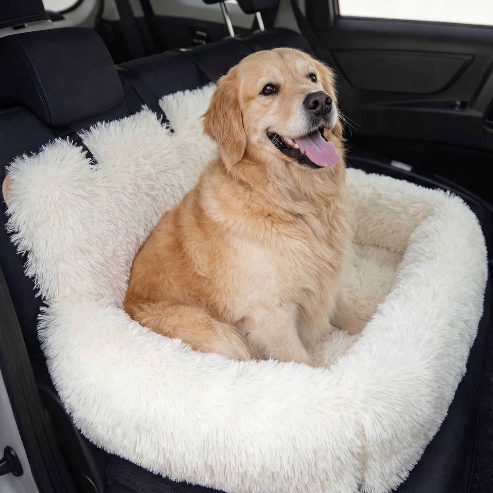 Photo 1 of Yookeer Pet Car Seat, Soft PV Velvet, 43.3x23.6''